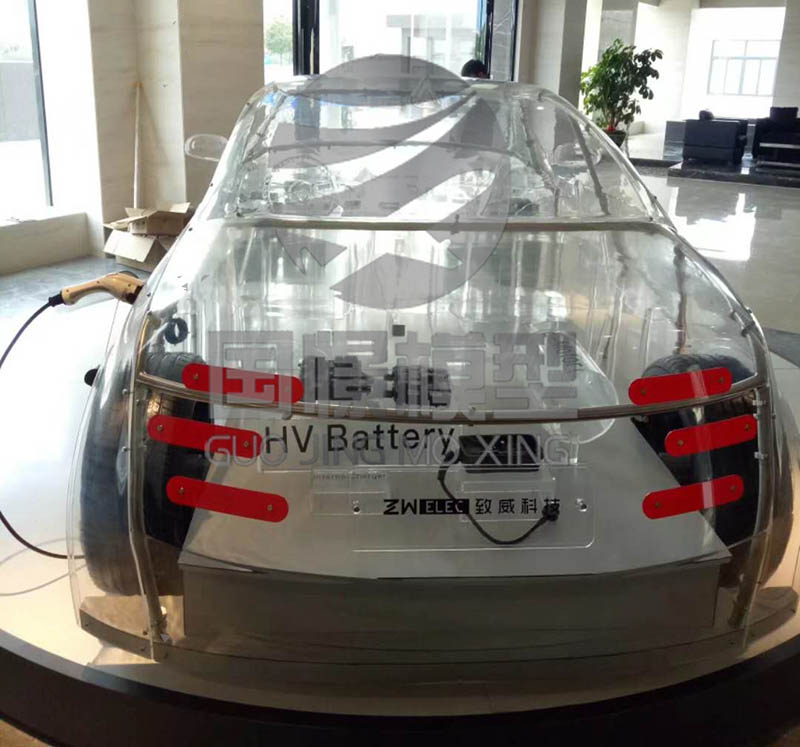 融水透明车模型